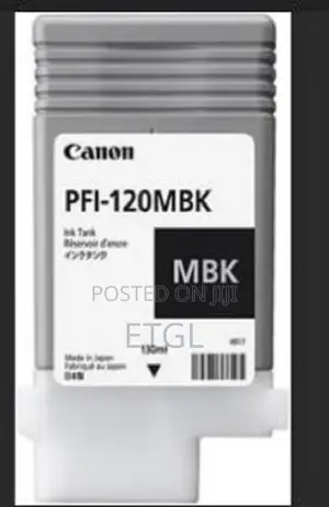 Canon PFI-120 Matte Black Ink Cartridge (130ml) - 2884C001AA