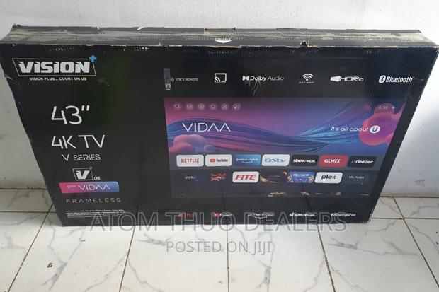 Vision 43 Inches Frameless Vidaa Tv. - thumbnail 2