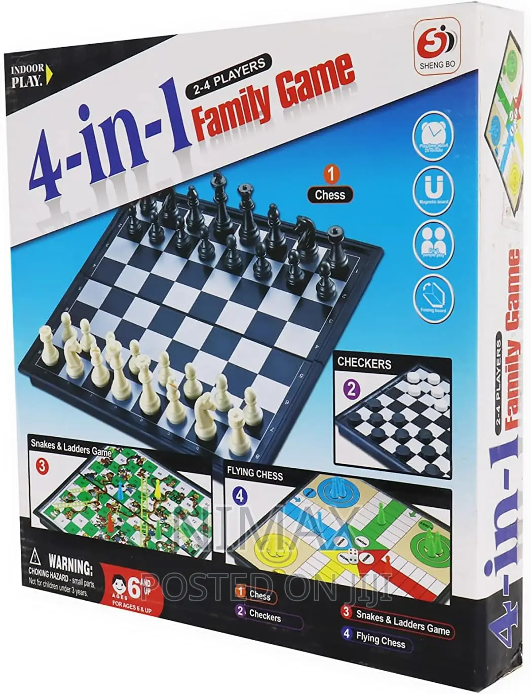 5 in 1 Board Game