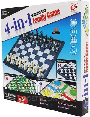 5 in 1 Board Game