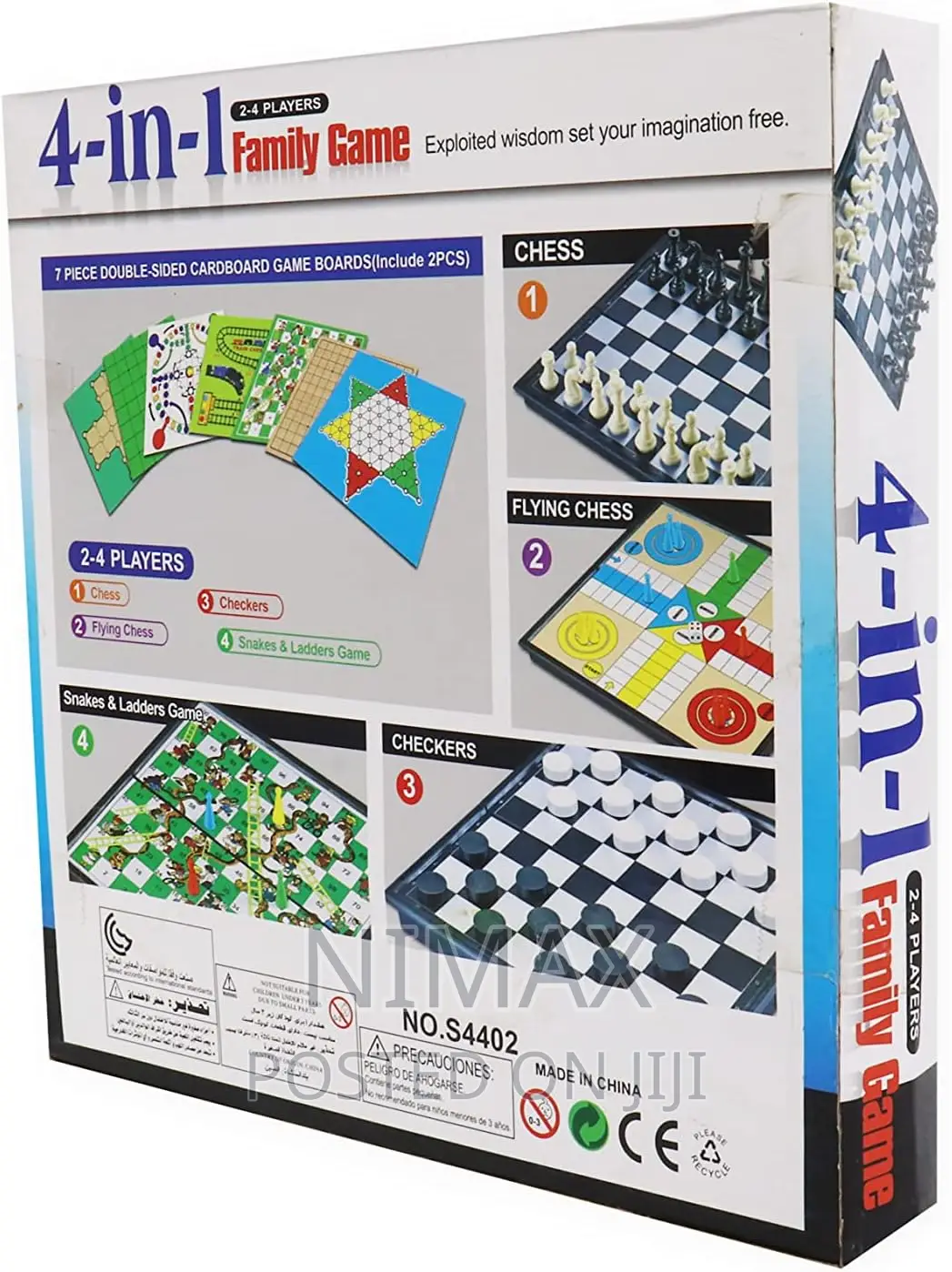 5 in 1 Board Game