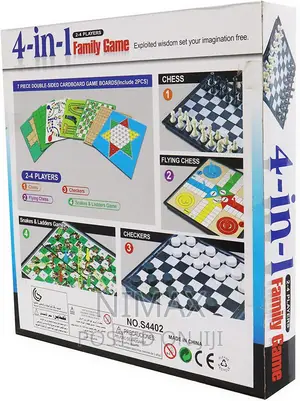 5 in 1 Board Game