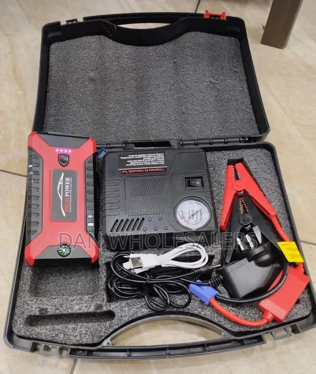 Powerful Car Jump Starter Kit
