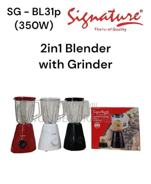 Signature Blender 2 in 1 With Grinder.