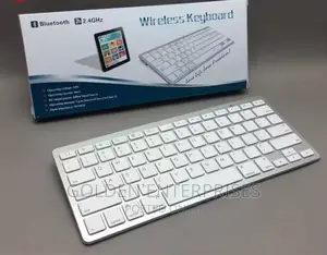 Wireless Keyboard Compatible With Tablet, Phone and TV