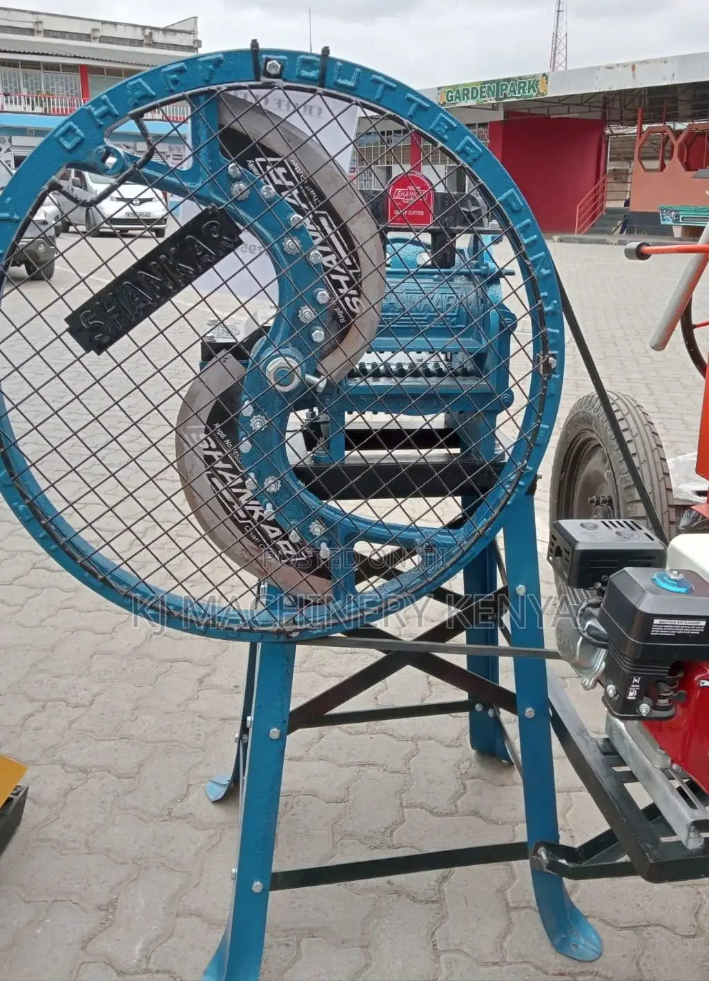 Chuff Cutter Machine Petrol Machine