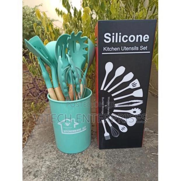 Silicone Spoon Set - 12 PCS - main view