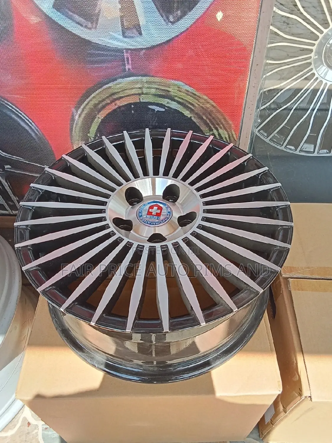 Rims Size 16/5/112 or 114.3 Black Silvery