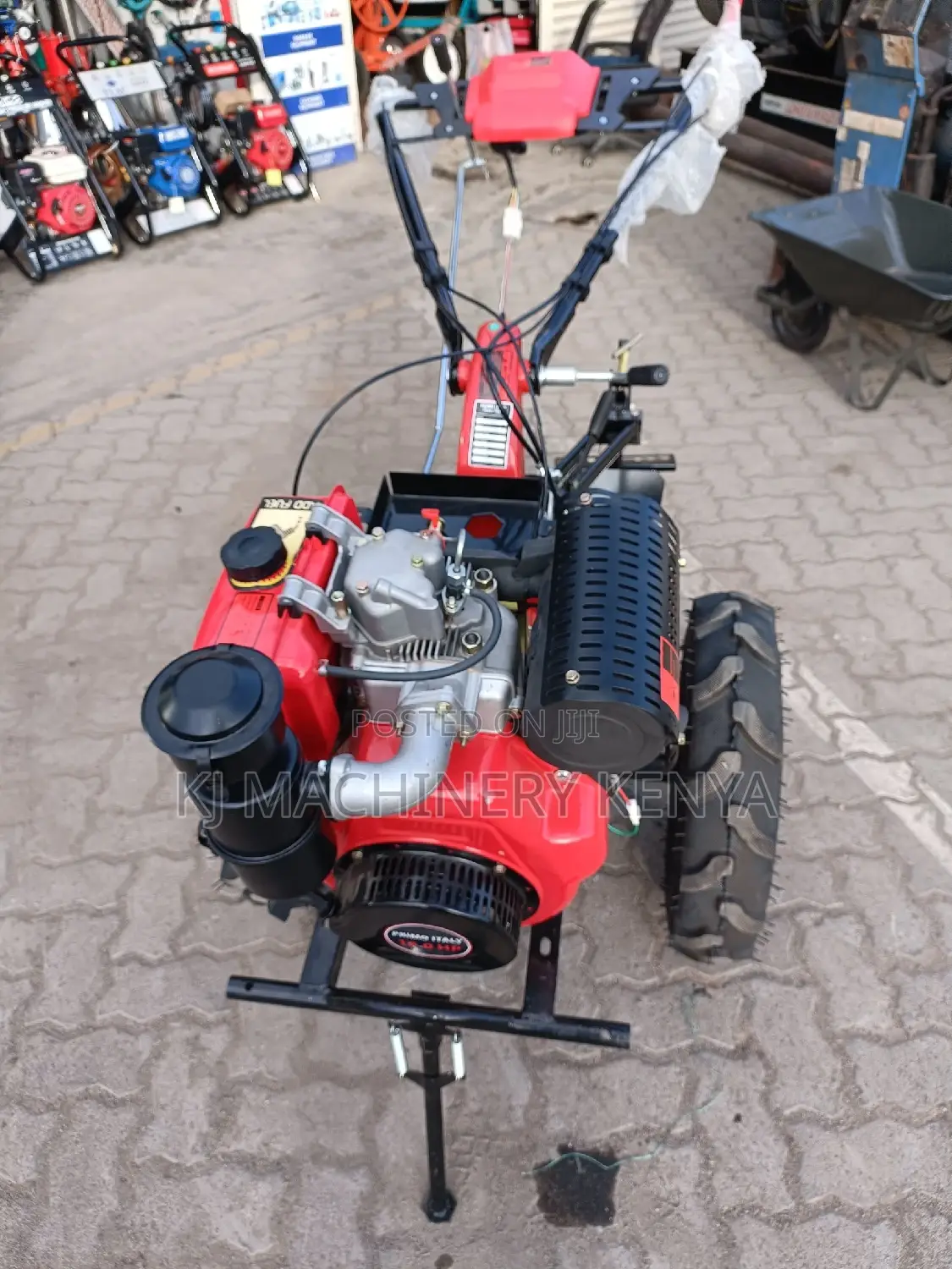 Diesel Power Tiller