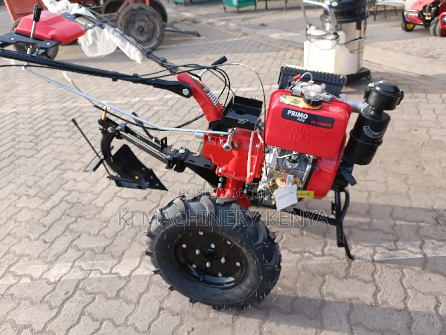 Diesel Power Tiller