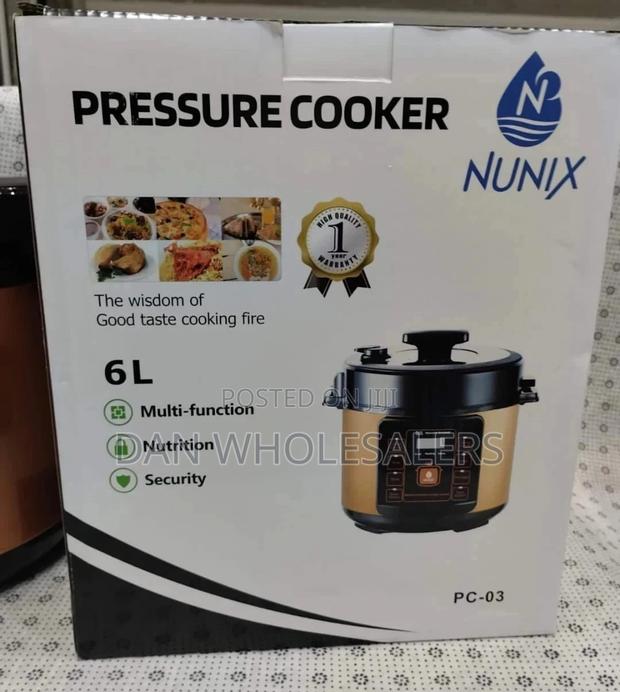 Nunix Electric Pressure Cooker 6ltrs