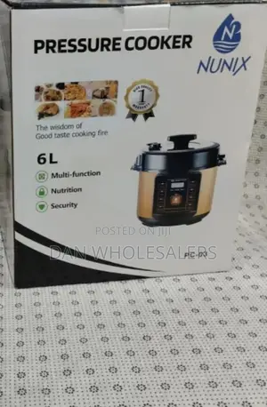 6 LTRS Electric Nunix Pressure Cooker