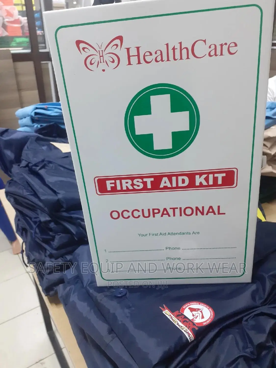 First Aid Kit Metallic