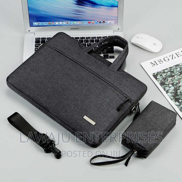 Grey 2 in 1 Laptop Bag - main view