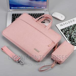 Pink 2 in 1 Laptop Bag - thumbnail 2