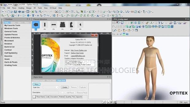 Optitex 11 - main view