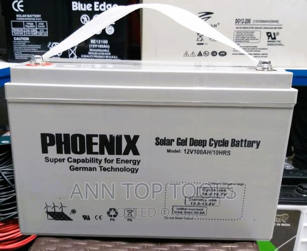 Phoenix 100ah 12v Deep Cycle Battery - main view