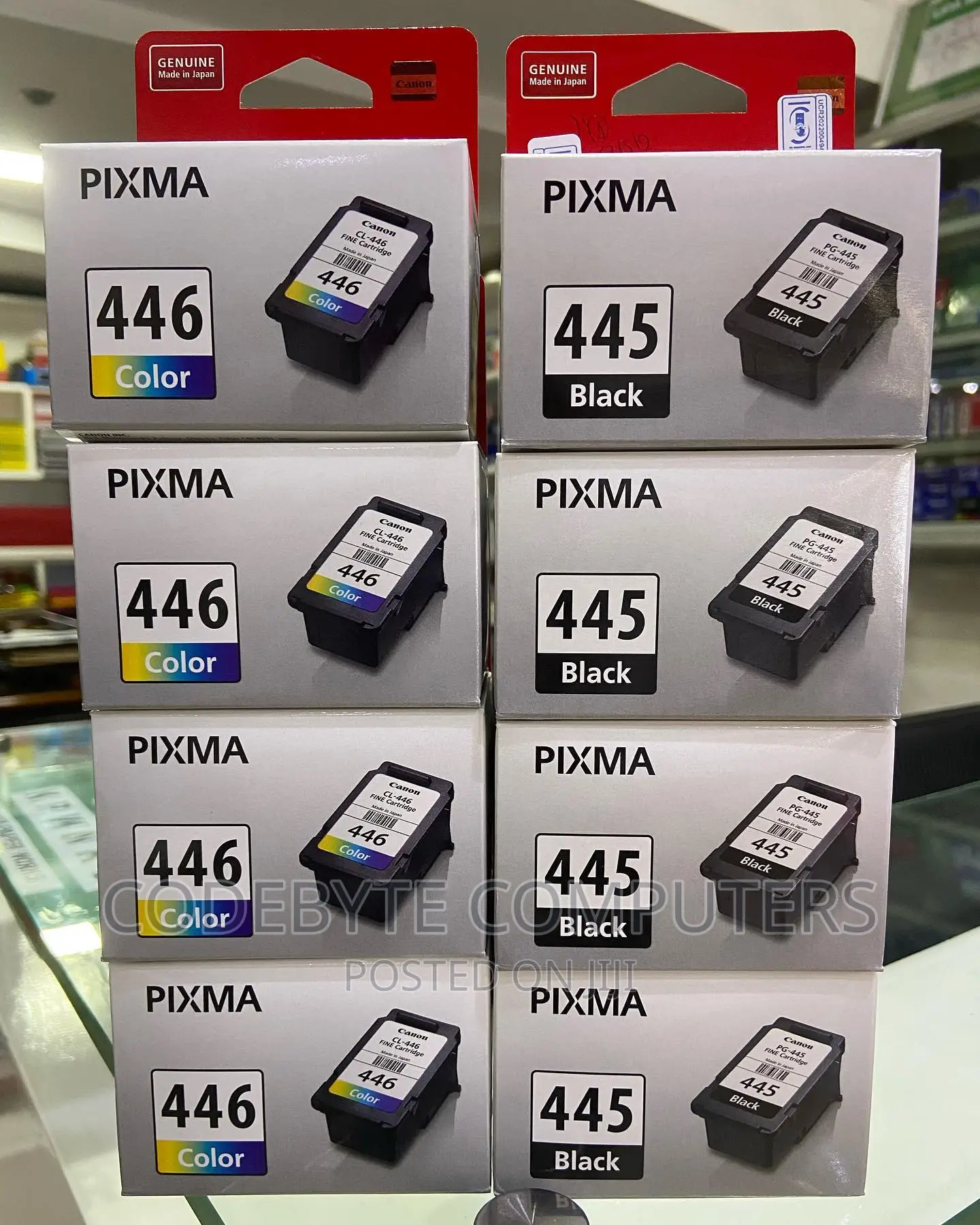 Canon 445 446 Cartridges/ 445, 446 Inks Cartridge in Nairobi Central