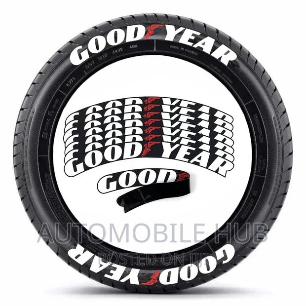 Good Year Tyre Sticker 8pcs - Car Tyre Sticker
