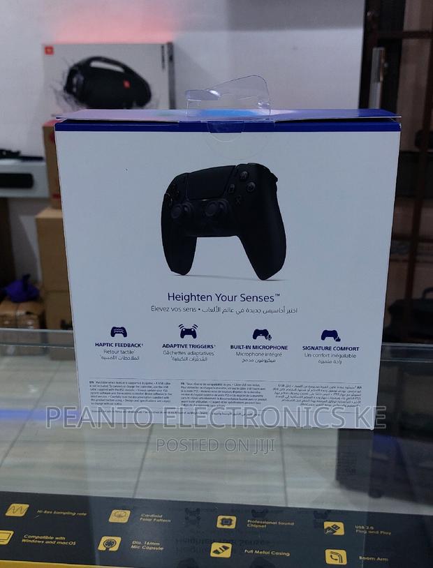 Sony Ps5 Dualsense Wireless Controller Black - thumbnail 3