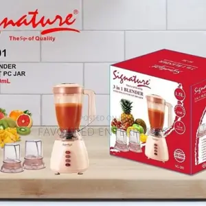 Signature Blender 3 in 1 With Grinder - 1.5 Litres -