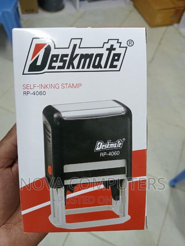 Deskmate Self Inking Dated Stamp - main view