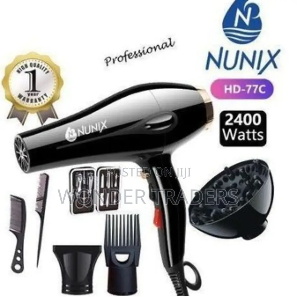 Blow Dry With Accessories .
