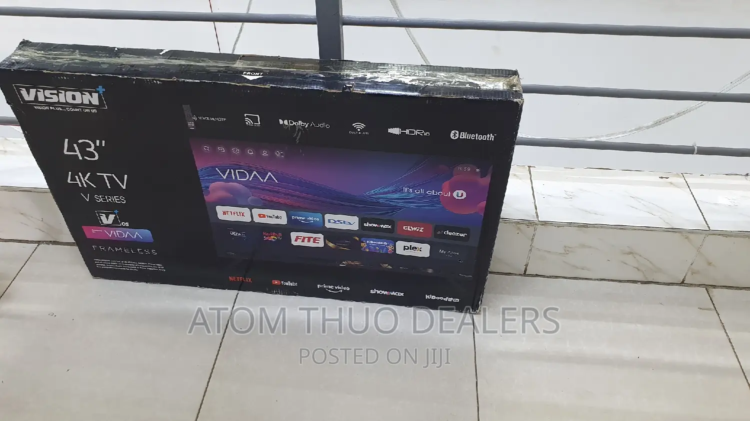Vision / Vision Flameless Vidaa Tv/ 43 Inches