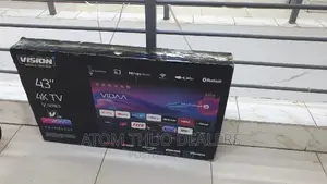 Vision 43 Inches Vidaa ,Flameless Bluetooth Tv