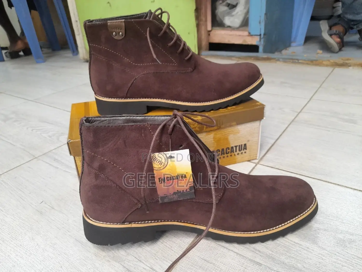 Cacatua Official Chelsea Boots With Laces