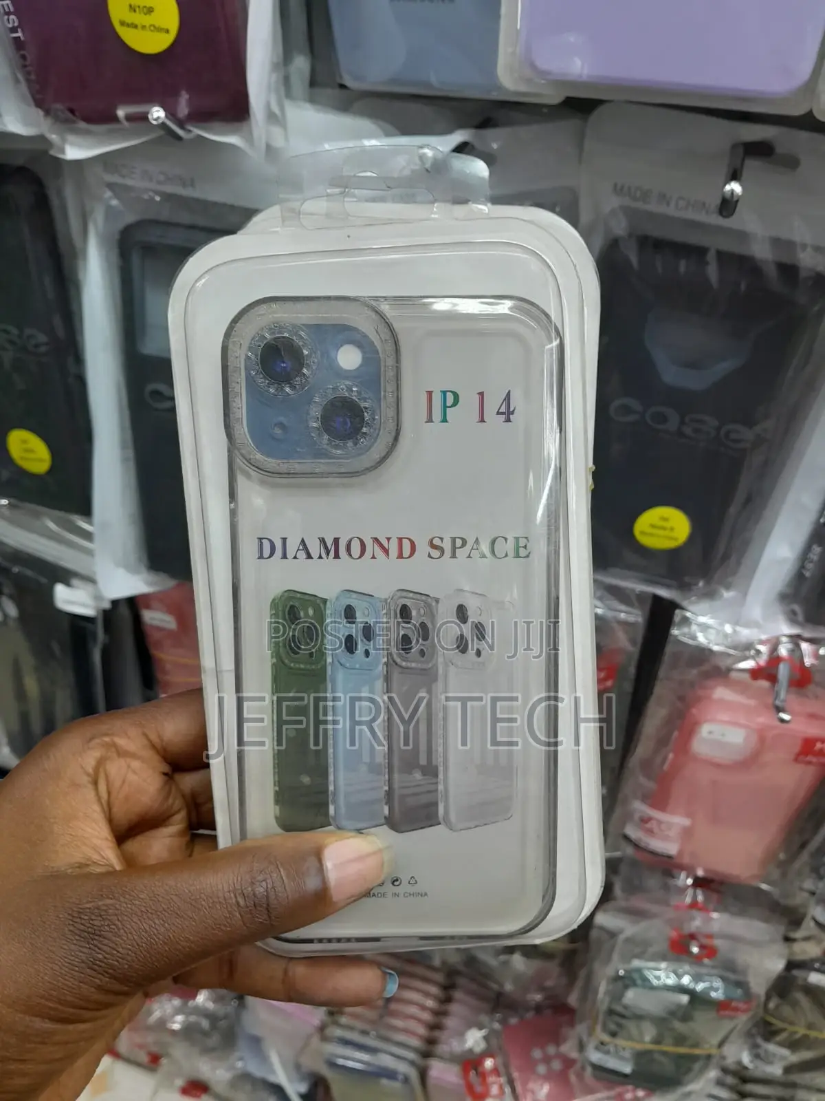 Pace Diamond Glitter Shockproof Phone Case for iPhone 14 Pro