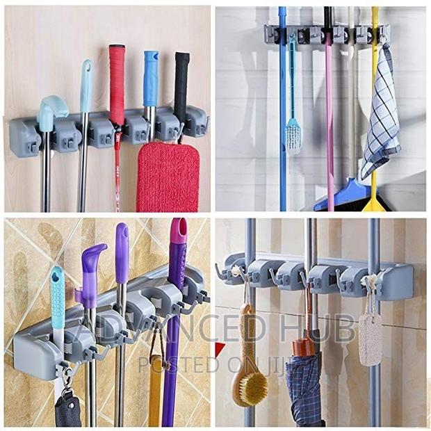 Heavy Duty Mop Broom Tidy Holder - thumbnail 3