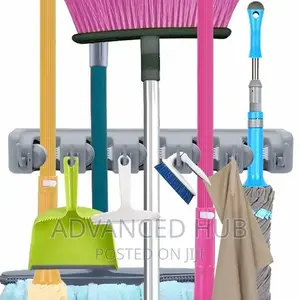 Heavy Duty Mop Broom Tidy Holder