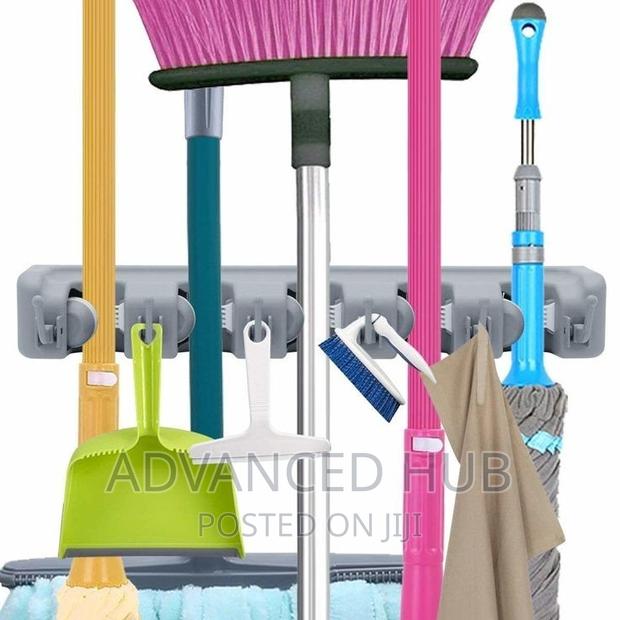 Heavy Duty Mop Broom Tidy Holder - thumbnail 4
