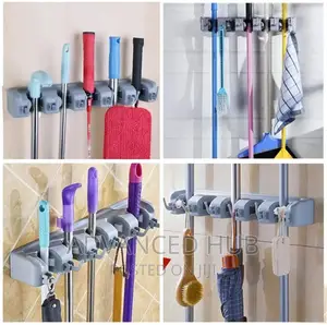 Heavy Duty Mop Broom Tidy Holder