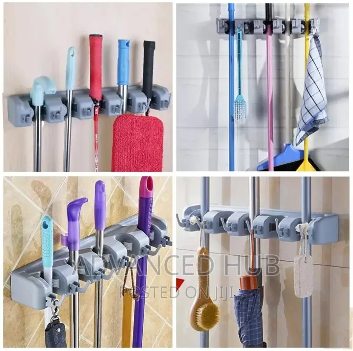 Heavy Duty Mop Broom Tidy Holder