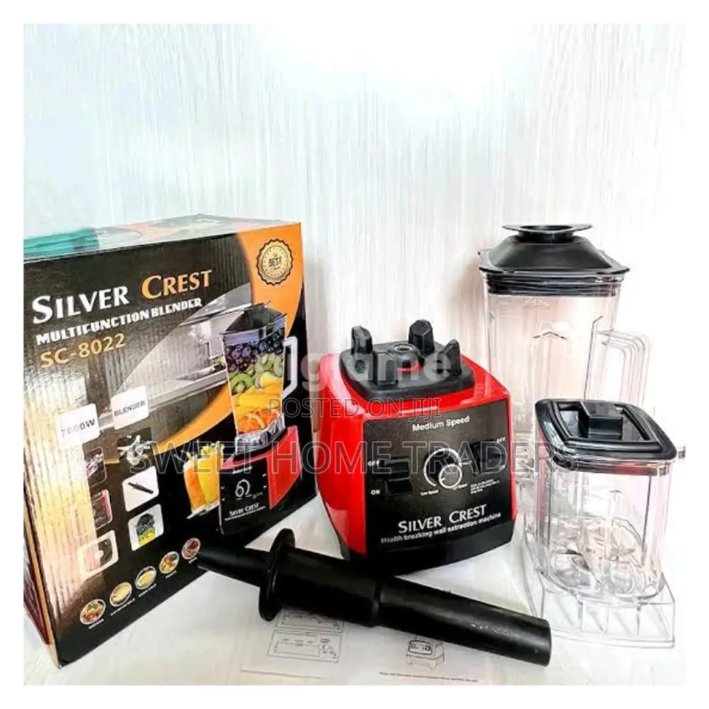 Silver Crest 7000W Powerful Commercial Blenders