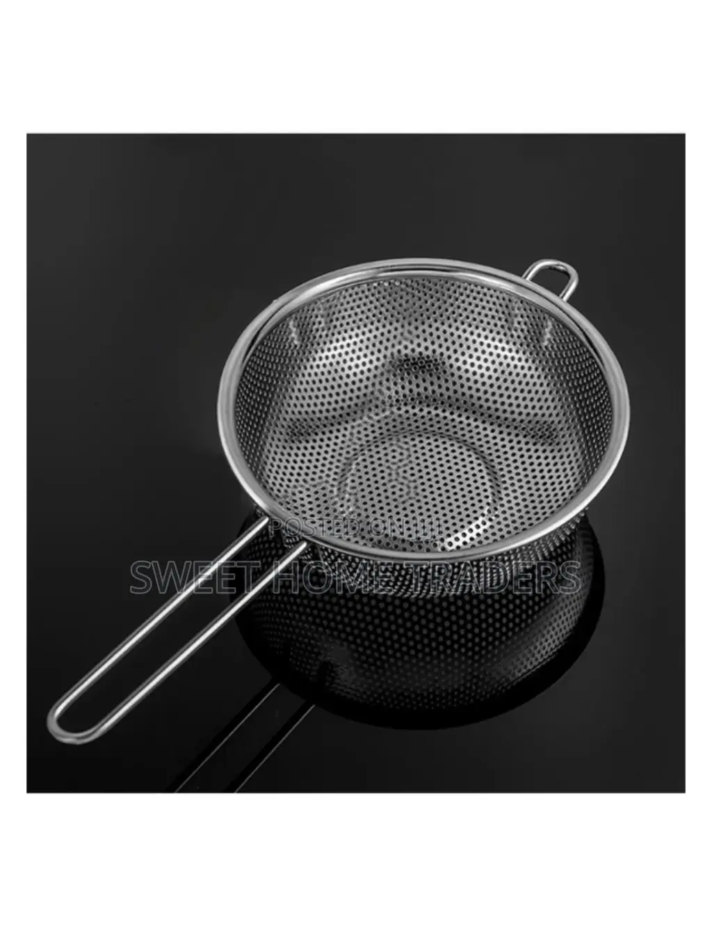 One Handle Stainlesd Steel Strainer
