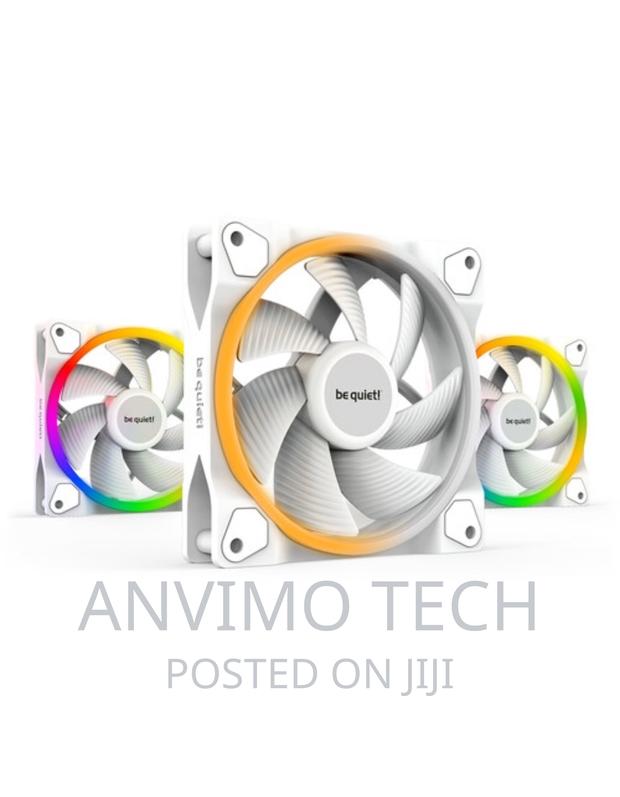 Be Quiet! Light Wings High-speed 120mm Fans (3-pack,White)