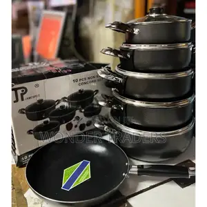 *Jp Nonstick Cookware Set 11 PCS With Pan