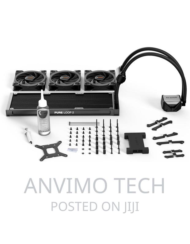 Be Quiet! 360mm Pure Loop 2 FX Liquid Cooler (Black) - thumbnail 3