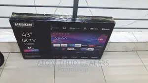 43 Inches Vision Flameless Inbuilt Tv