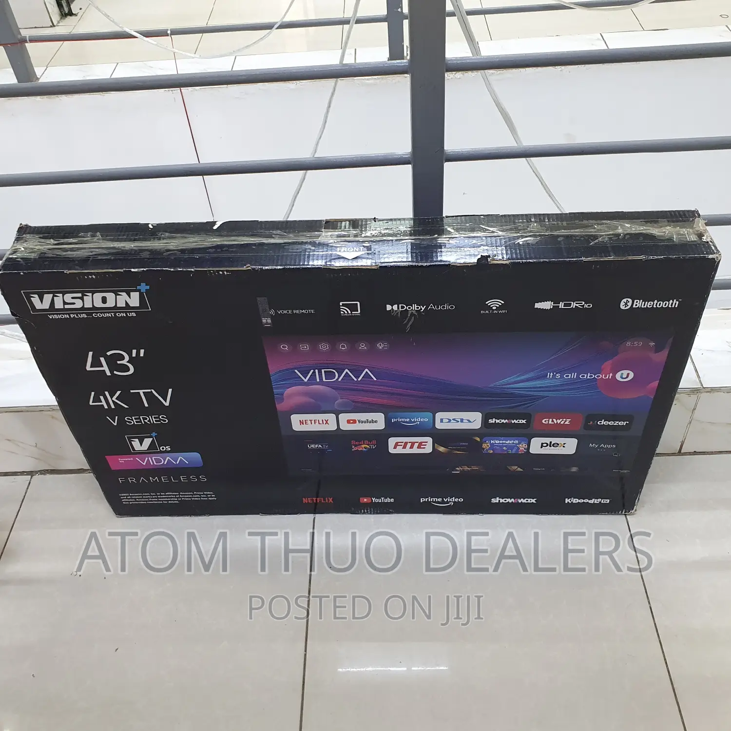 43 Inches Vision Flameless Inbuilt Tv