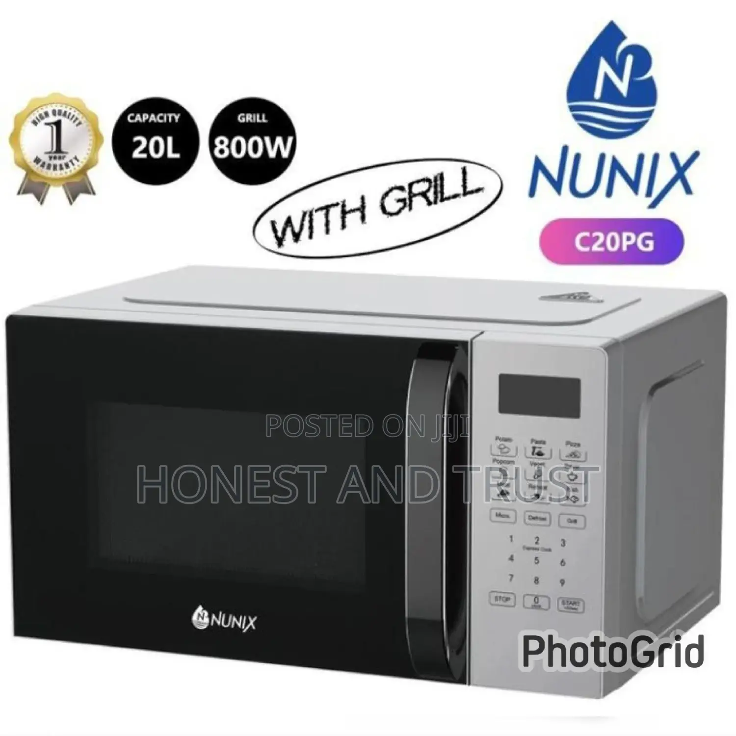 Nunix Microwave With Grill