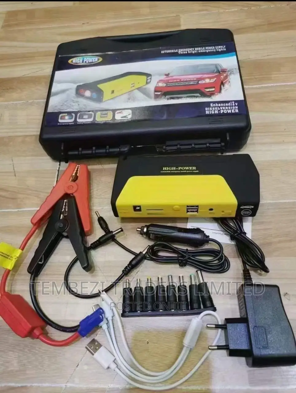 Multifunctional Jumper Starter With Compressor
