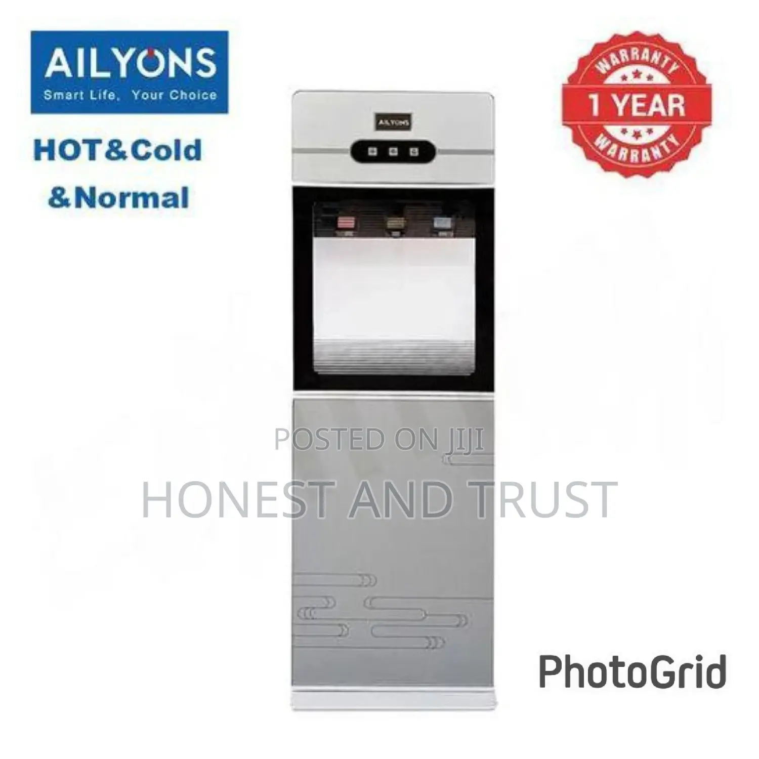3 Taps Water Dispenser