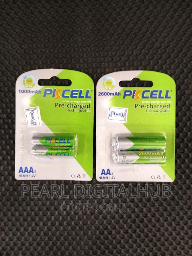 Pk Cell AA/AAA Rechargeable Batteries