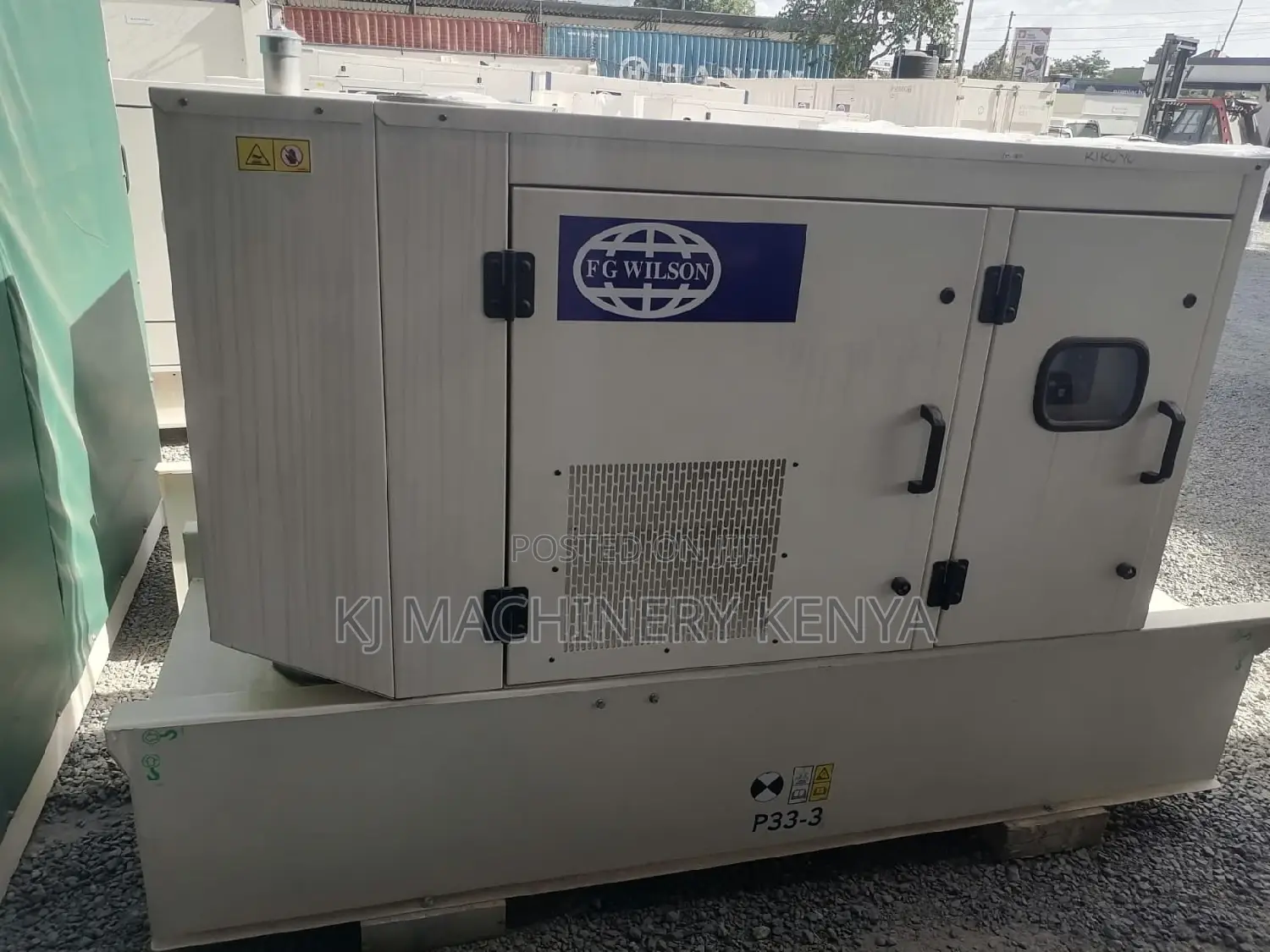 Perkins 7.5kva Single Phase Diesel Silent Generator.