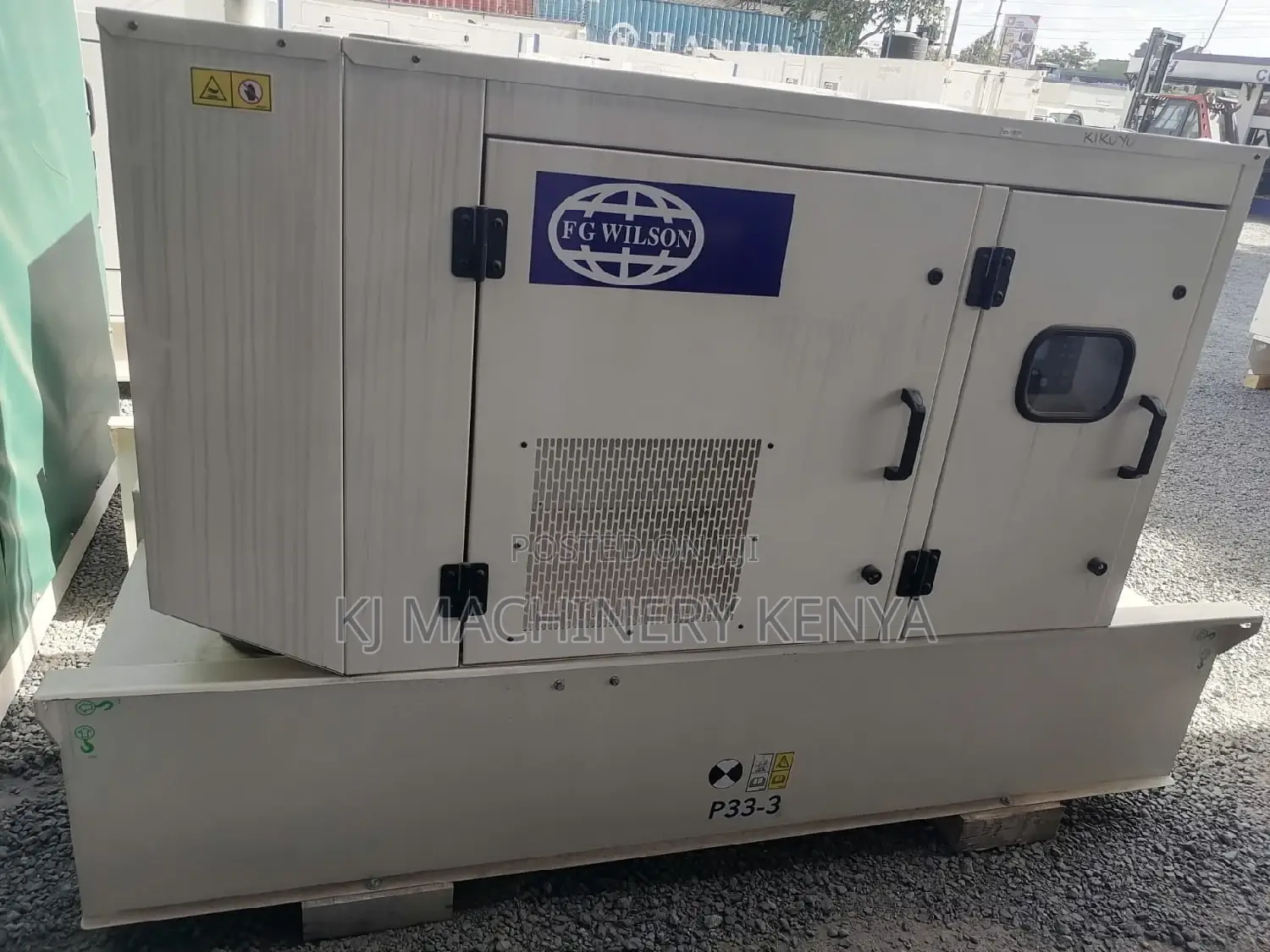 Perkins 7.5kva Single Phase Diesel Silent Generator.