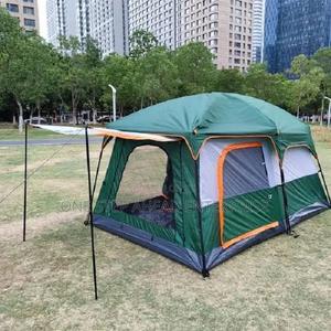 Large Stripes 2 Rooms Tent - thumbnail 2